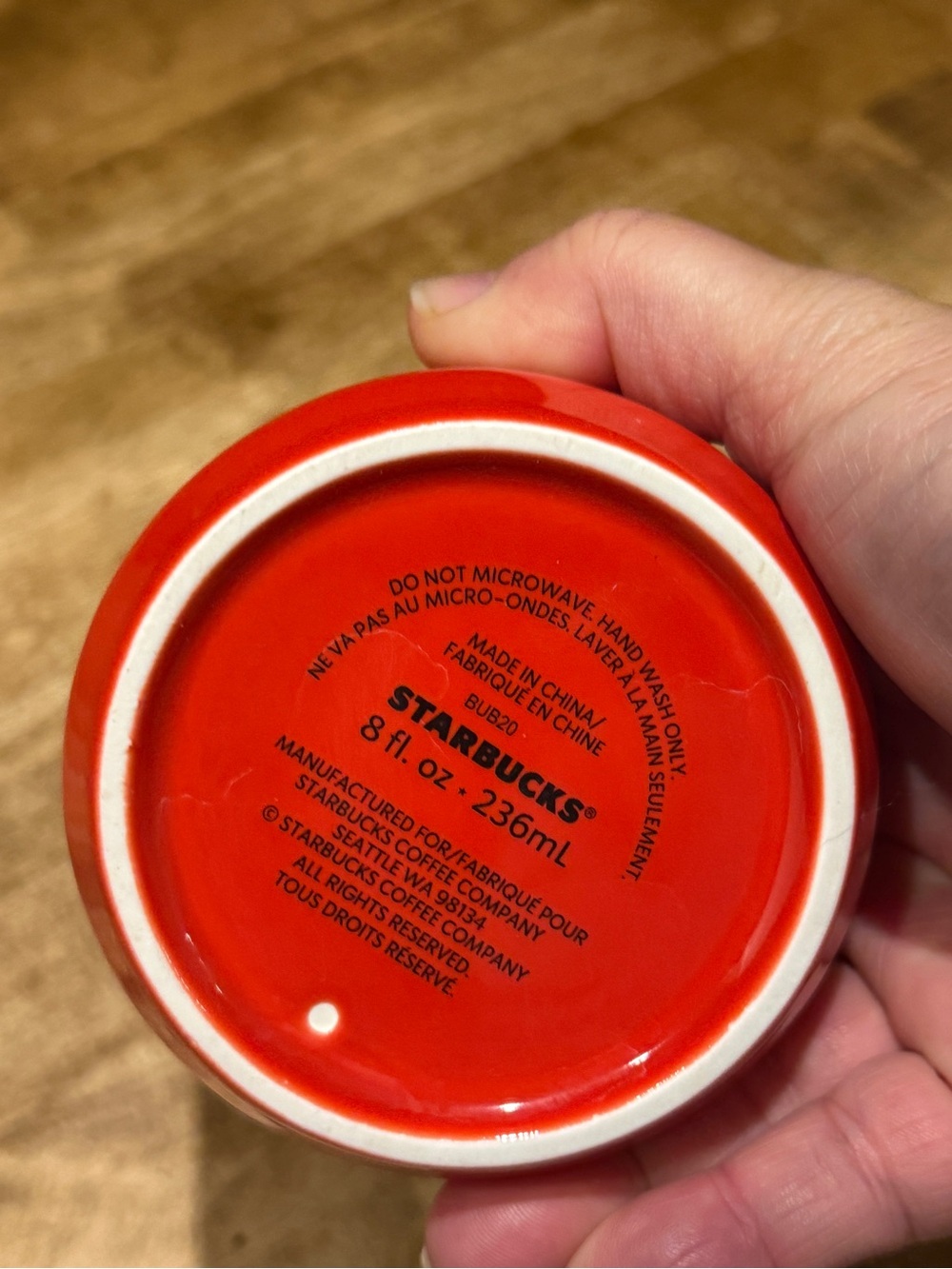 Starbucks Tumbler  8 oz holiday Ombré Candy Cane - Picture 7 of 7